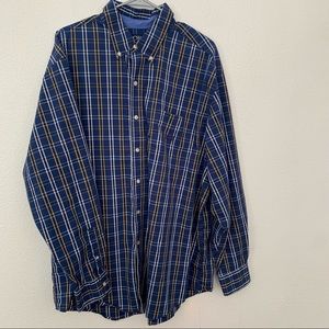 Chaps Shirt Long Sleeve Button Down 2XB/2TF